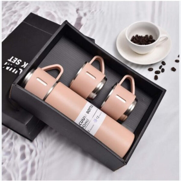 Vacuum Flask Set Drinking Water Bottle Rose Suvidha bazzar